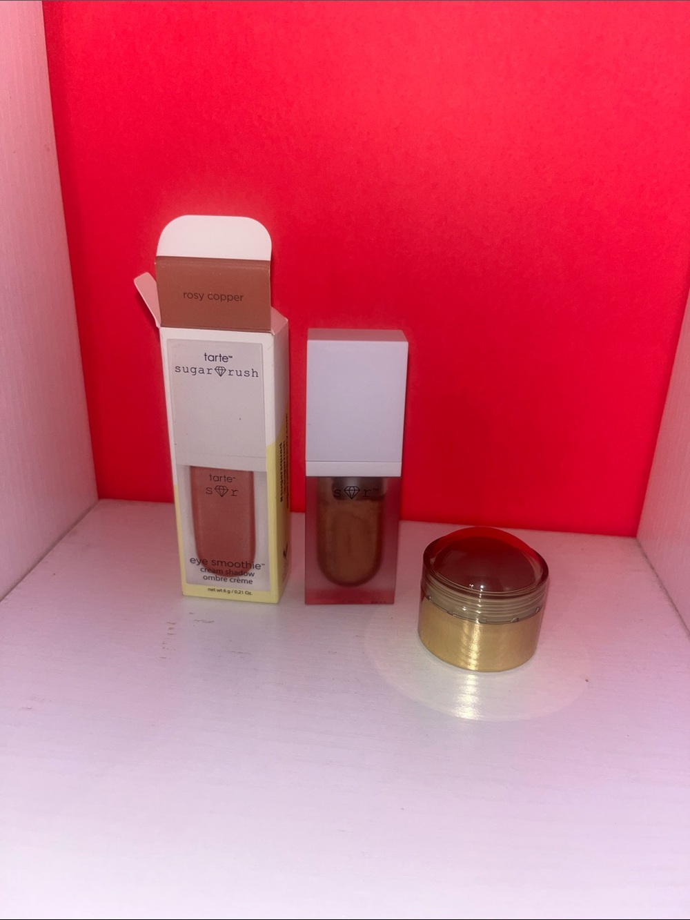 ‼️Super Duo Tarte sugar eye smoothie rosy & Merit Flush Balm